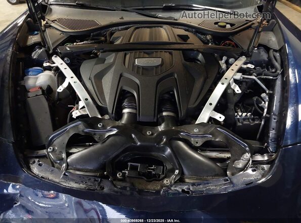 WP0AJ2A72ML111226 2021 PORSCHE PANAMERA Синий Вид сзади