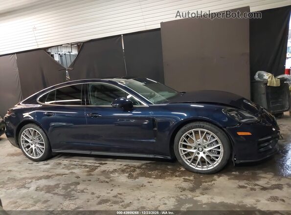 WP0AJ2A72ML111226 2021 PORSCHE PANAMERA Синий Вид задней части салона