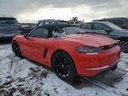 2017 Porsche Boxster Красный vin: WP0CA2A81HS220810