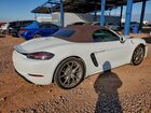 2017 Porsche Boxster Белый vin: WP0CA2A87HS220200