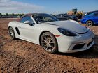 2017 Porsche Boxster Белый vin: WP0CA2A87HS220200