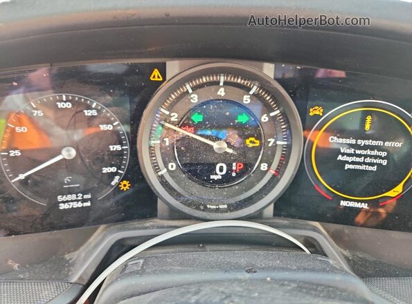 WP0CA2A91PS238232 2023 PORSCHE 911 White Widok zestawu wskaźników