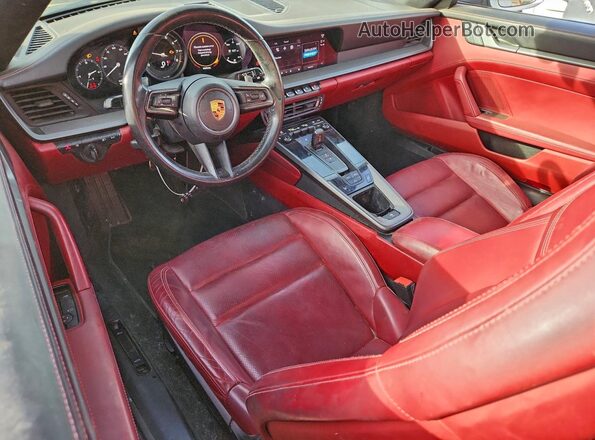 WP0CA2A91PS238232 2023 PORSCHE 911 White Widok deski rozdzielczej