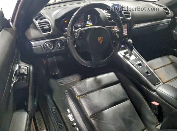 WP0CB2A86GS140141 2016 PORSCHE BOXSTER Белый Вид панели приборов