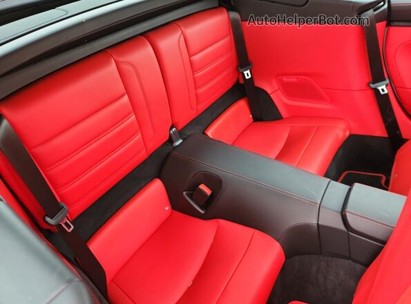 WP0CB2A98NS245012 2022 PORSCHE 911 Silver Вид задніх сидінь