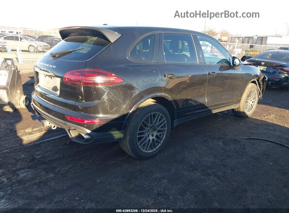 WP1AA2A21HKA84177 2017 PORSCHE CAYENNE Черный Задняя правая четверть