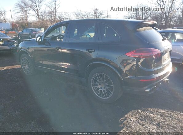 WP1AA2A21HKA84177 2017 PORSCHE CAYENNE Черный Задняя левая четверть