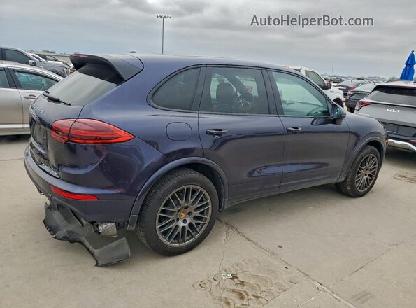 WP1AA2A22JKA00860 2018 PORSCHE CAYENNE Purple უკანა მარჯვენა