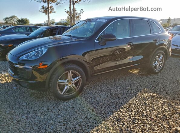 WP1AA2A29GKA13162 2016 PORSCHE CAYENNE Черный Передняя левая четверть