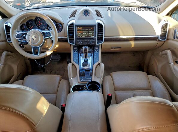WP1AA2A29GKA13162 2016 PORSCHE CAYENNE Черный Вид панели приборов