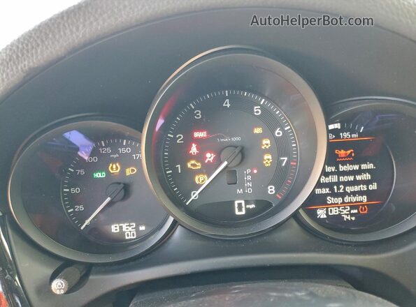 WP1AA2A50PLB02543 2023 PORSCHE MACAN Серебряный Вид щитка приборов