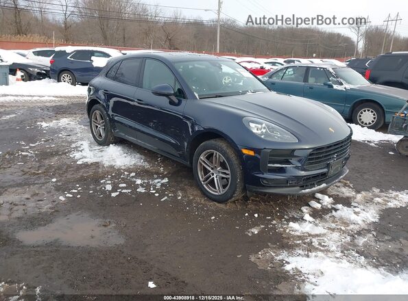 WP1AA2A52LLB09360 2020 PORSCHE MACAN Dark Blue Передняя правая четверть