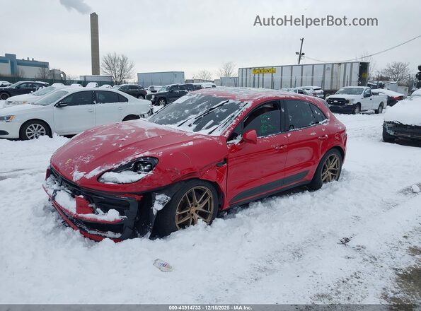 WP1AA2A52SLB09809 2025 PORSCHE MACAN Красный Передняя левая четверть