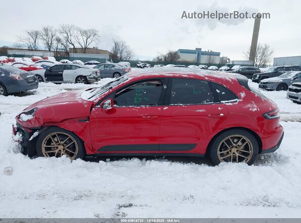WP1AA2A52SLB09809 2025 PORSCHE MACAN Красный Панорамный вид салона 360°