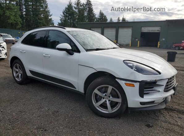 WP1AA2A53MLB06243 2021 PORSCHE MACAN Белый Передняя правая четверть