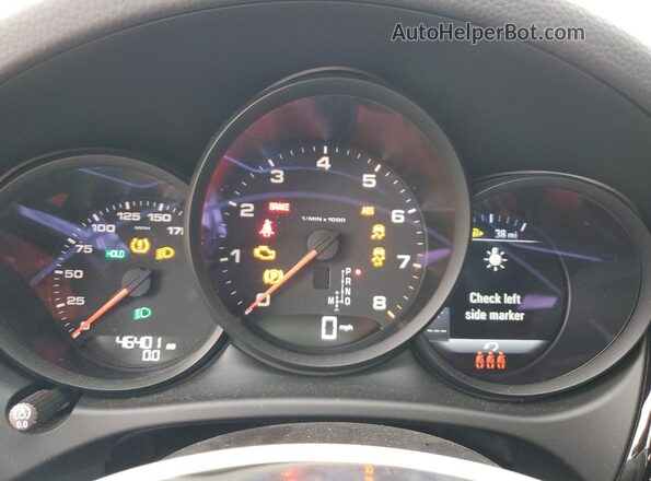 WP1AA2A53MLB06243 2021 PORSCHE MACAN Белый Вид щитка приборов