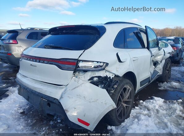 WP1AA2A54NLB08357 2022 PORSCHE MACAN Белый Задняя правая четверть