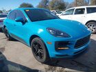 2021 Porsche Macan   Blue vin: WP1AA2A55MLB14358