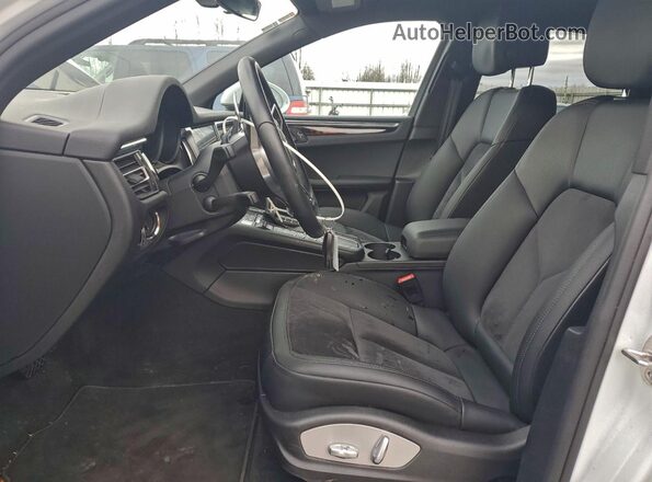 WP1AA2A56KLB02409 2019 PORSCHE MACAN Белый Вид салона спереди