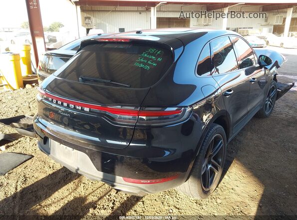 WP1AA2A58MLB12474 2021 PORSCHE MACAN Черный Задняя правая четверть