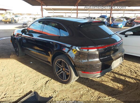 WP1AA2A58MLB12474 2021 PORSCHE MACAN Черный Задняя левая четверть