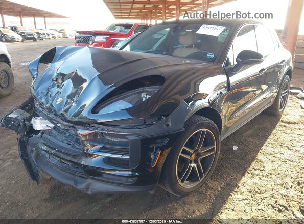 WP1AA2A58MLB12474 2021 PORSCHE MACAN Черный Передняя левая четверть