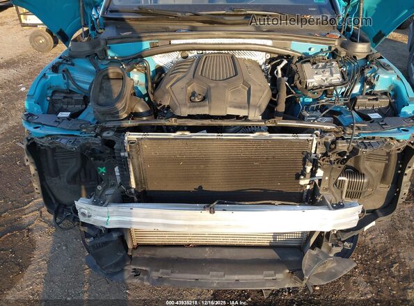 WP1AA2A58NLB08829 2022 PORSCHE MACAN Синий Вид спереди