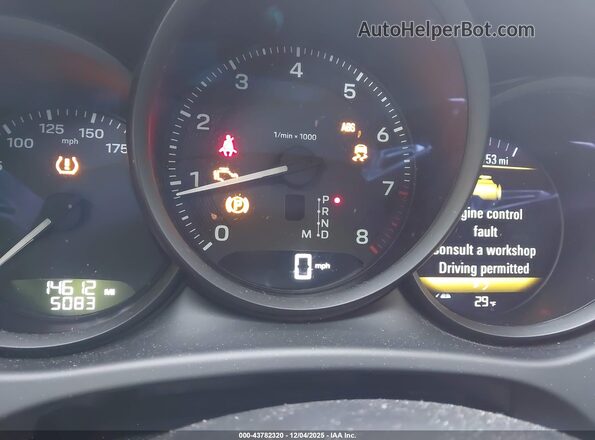 WP1AA2A58PLB07022 2023 PORSCHE MACAN Gray Vista de los asientos traseros