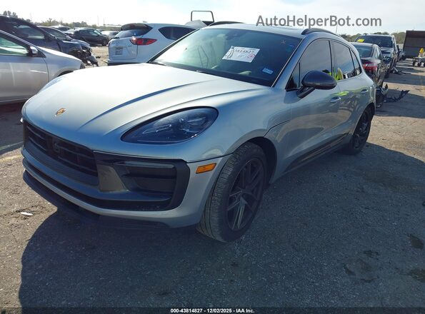 WP1AA2A59PLB19681 2023 PORSCHE MACAN Серебряный Передняя левая четверть