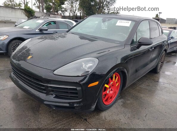 WP1AA2AY0PDA08795 2023 PORSCHE CAYENNE Black Przód lewy