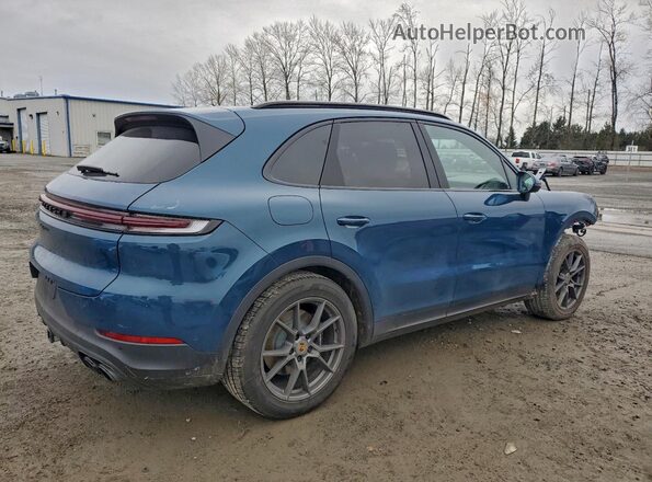 WP1AA2AY0RDA09819 2024 PORSCHE CAYENNE Синий Задняя правая четверть