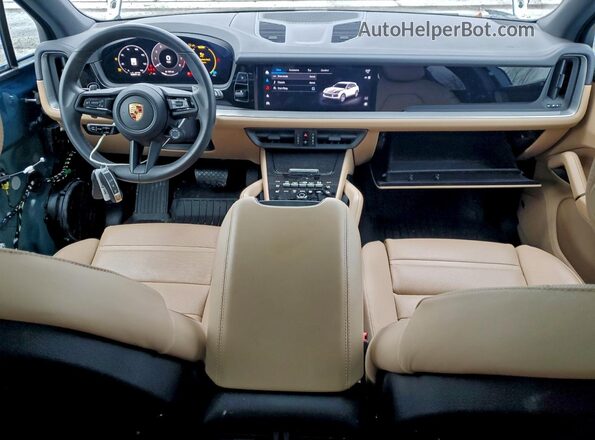 WP1AA2AY0RDA09819 2024 PORSCHE CAYENNE Синий Вид панели приборов