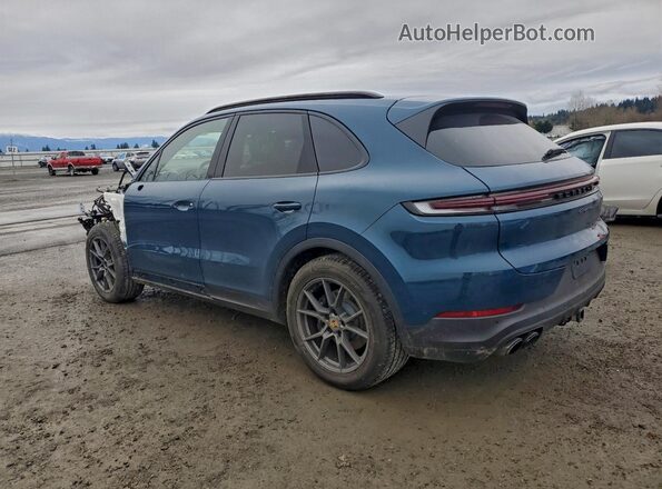 WP1AA2AY0RDA09819 2024 PORSCHE CAYENNE Синий Задняя левая четверть