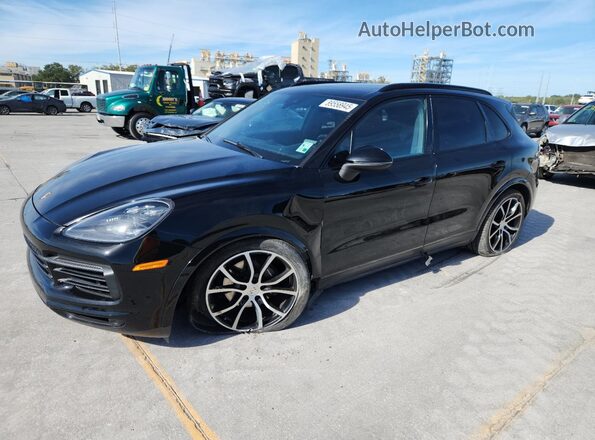WP1AA2AY1KDA08944 2019 PORSCHE CAYENNE Черный Передняя левая четверть