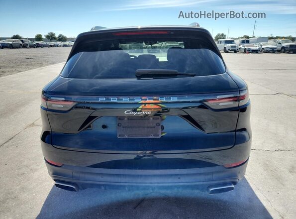 WP1AA2AY1KDA08944 2019 PORSCHE CAYENNE Черный Вид сзади