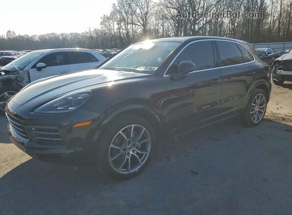 WP1AA2AY2LDA04192 2020 PORSCHE CAYENNE Черный Передняя левая четверть