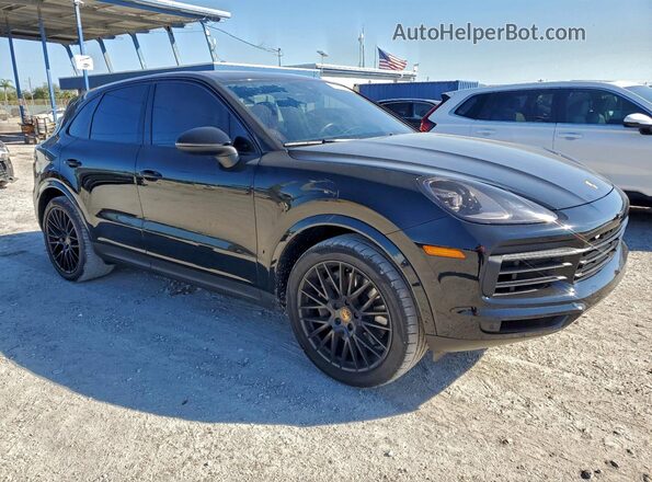 WP1AA2AY2NDA04020 2022 PORSCHE CAYENNE Черный Передняя правая четверть