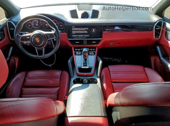 WP1AA2AY2NDA04020 2022 PORSCHE CAYENNE Черный Вид панели приборов