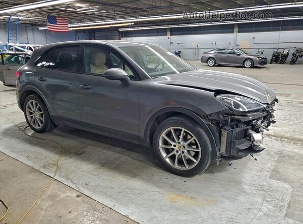 WP1AA2AY3KDA14549 2019 PORSCHE CAYENNE Gray Przód prawy