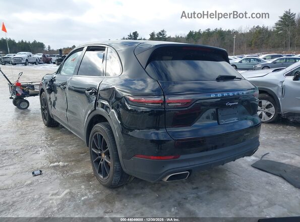 WP1AA2AY3MDA01707 2021 PORSCHE CAYENNE Black უკანა მარცხენა