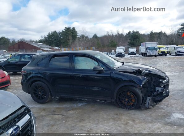 WP1AA2AY3MDA01707 2021 PORSCHE CAYENNE Black უკანა სალონის ხედი