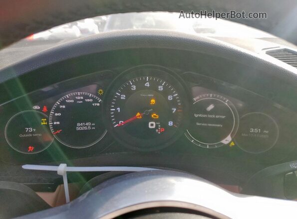 WP1AA2AY4LDA04484 2020 PORSCHE CAYENNE Gray ხელსაწყოთა პანელის ხედი
