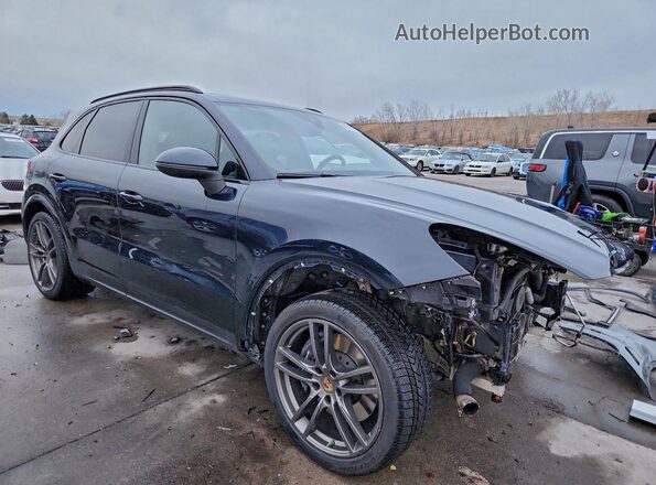 WP1AA2AY5MDA02793 2021 PORSCHE CAYENNE Синий Передняя правая четверть