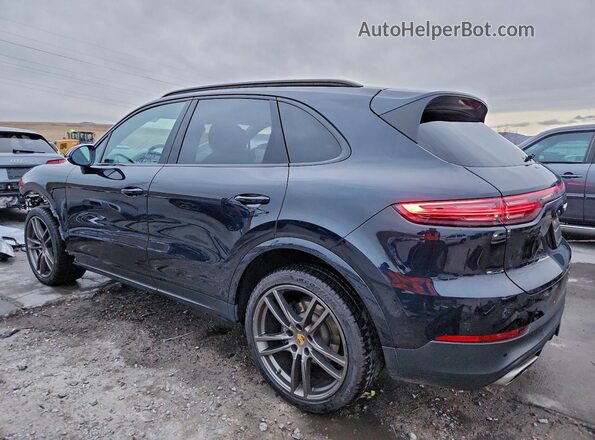 WP1AA2AY5MDA02793 2021 PORSCHE CAYENNE Синий Задняя левая четверть