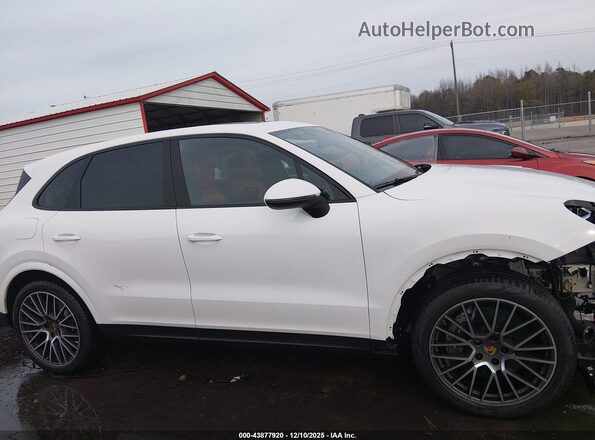 WP1AA2AY5MDA10361 2021 PORSCHE CAYENNE White Widok wnętrza 360 stopni