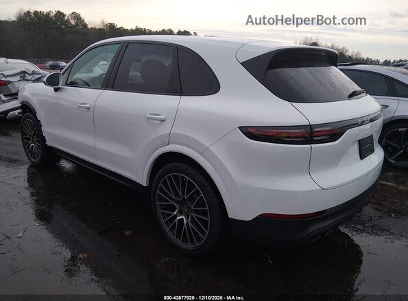 WP1AA2AY5MDA10361 2021 PORSCHE CAYENNE White Tył lewy