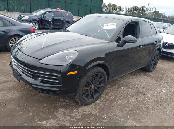 WP1AA2AY5PDA10736 2023 PORSCHE CAYENNE Черный Передняя левая четверть
