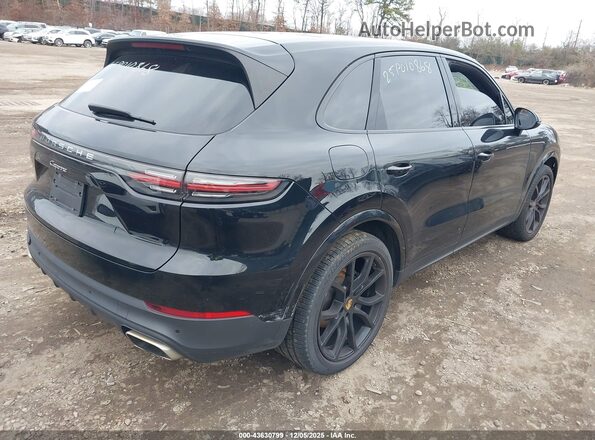 WP1AA2AY5PDA10736 2023 PORSCHE CAYENNE Черный Задняя правая четверть