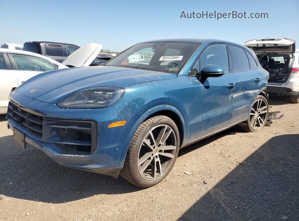 WP1AA2AY5RDA11193 2024 PORSCHE CAYENNE Синий Передняя левая четверть