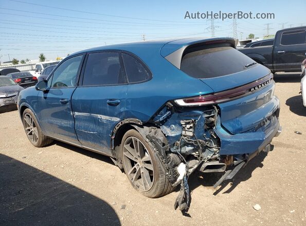 WP1AA2AY5RDA11193 2024 PORSCHE CAYENNE Синий Задняя левая четверть
